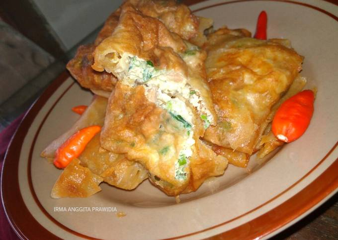 Martabak telur kulit lumpia #BikinRamadhanBerkesan