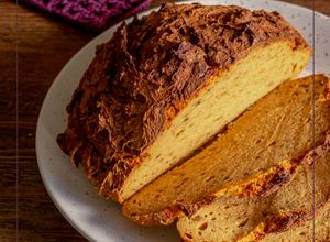 Foto principal de Pan de calabaza con nueces y sin gluten 🧡🌾 (Thermomix)