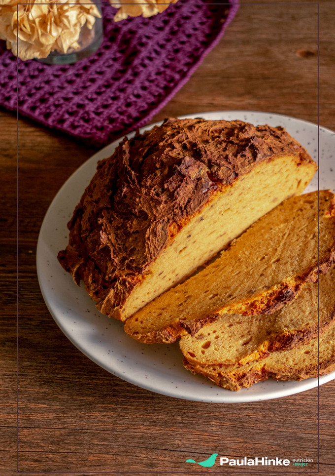 Una foto de Pan de calabaza con nueces y sin gluten 🧡🌾 (Thermomix)