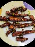 Crispy honey chilli baby corn