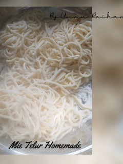 Foto resep Mie Telur Homemade