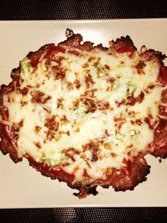 Una foto de Keto pizza