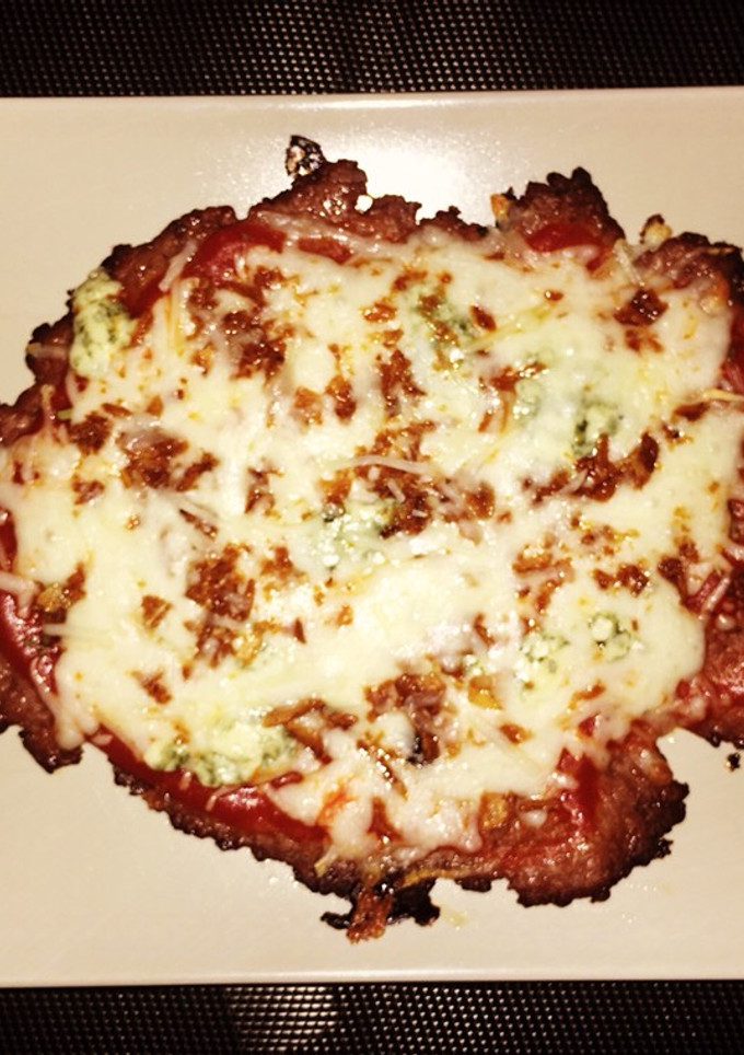 Una foto de Keto pizza