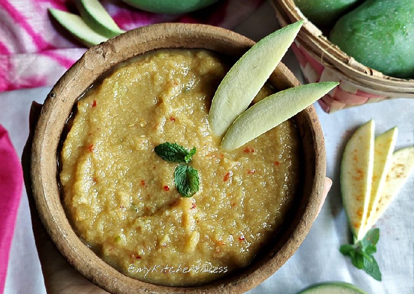 Raw mango chutney