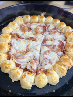 صورة لوصفة بيتزا ببروني 🍕