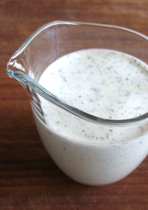A picture of My Buttermilk Dressing.
