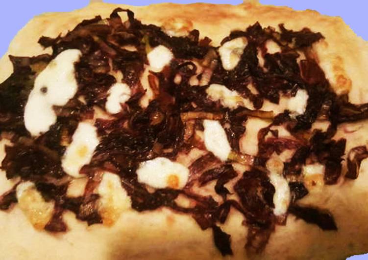 Pizza radicchio e porro #ciaksicucina #cookpad