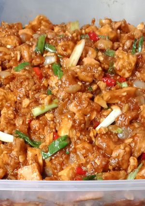 Foto resep Tofu & Chicken Kungpao