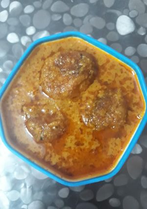 A picture of Malai kofta.
