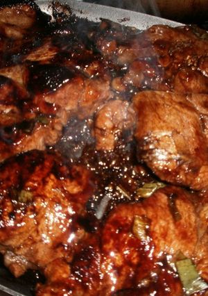 Una foto de Bondiola agridulce