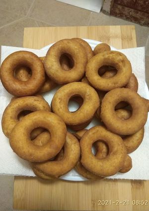 Amerikai fánk teljes kiőrlésű lisztből recept fotója