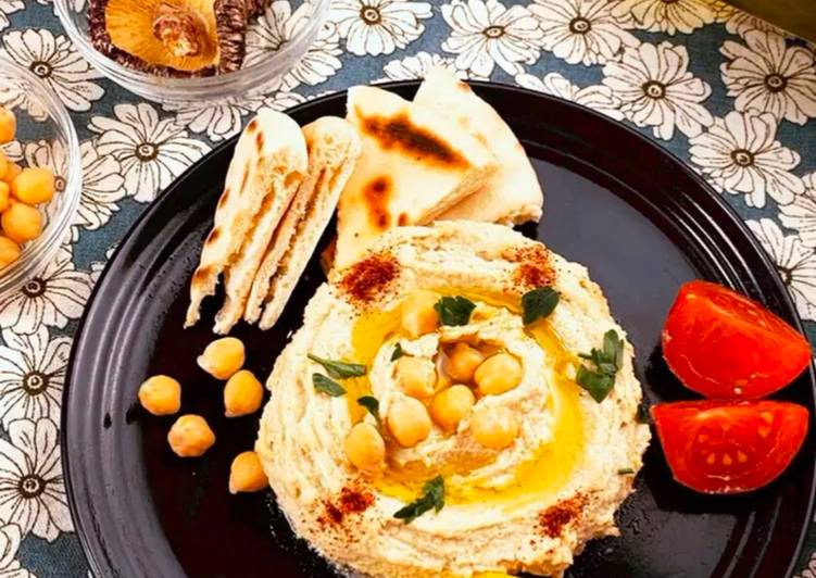 Easiest Way to Prepare Super Quick Homemade Delicious Hummus made with Shiitake powder