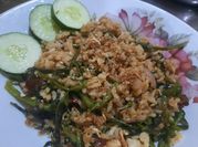 Gambar nasi goreng kangkung belacan