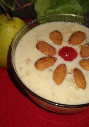 A picture of Pear rabri.