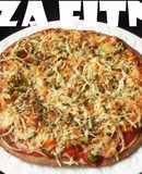 Pizza fitness 0% de grasa