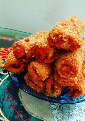 Foto resep Sosis gulung mozarella