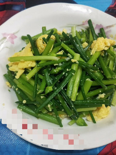 韭菜花炒蛋 的食譜成品照片