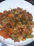 Vegetable koiyla karahi