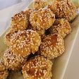 كرات البسبوسة بدون بيض أو زبدة