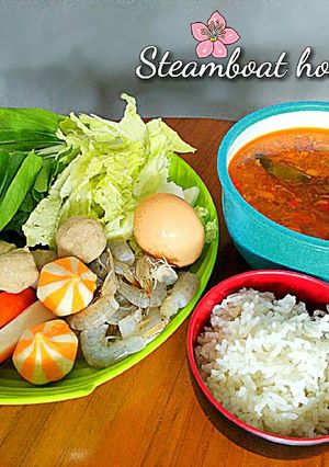 Foto resep Steamboat Homemade Tom Yum