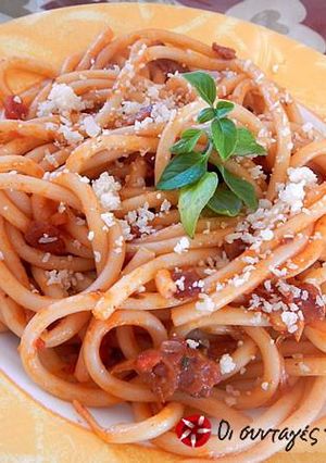 Φωτογραφία της συνταγής Ζυμαρικά All’Amatriciana