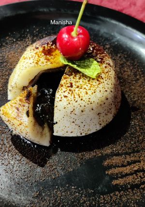 A picture of Choco Lava Idli.