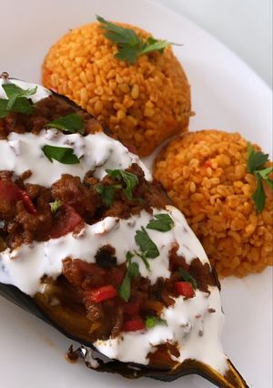 Karnıyarık 🇹🇷 - Töltött padlizsán recept fotója