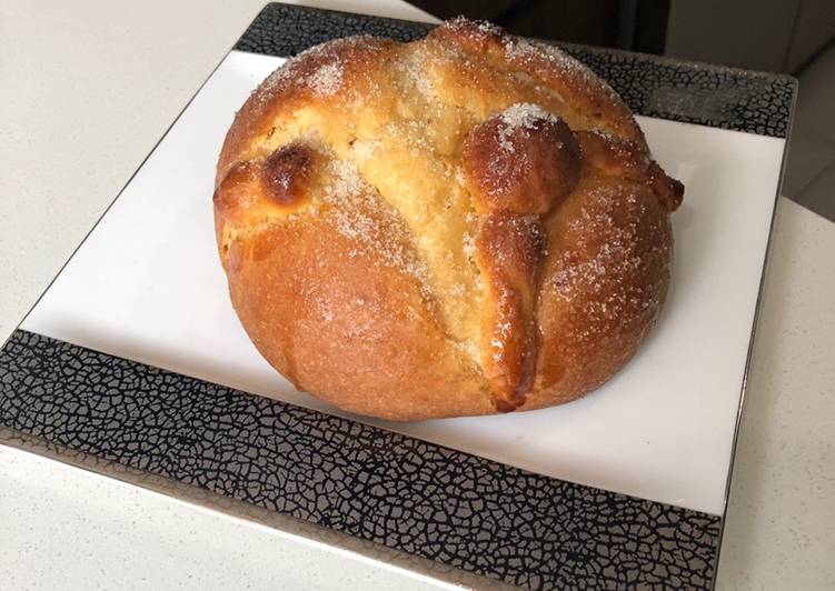 Pan de muerto tradicional fácil