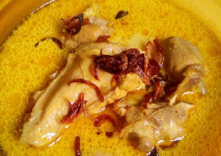Resep Ayam kampung santan yang Bisa Manjain Lidah