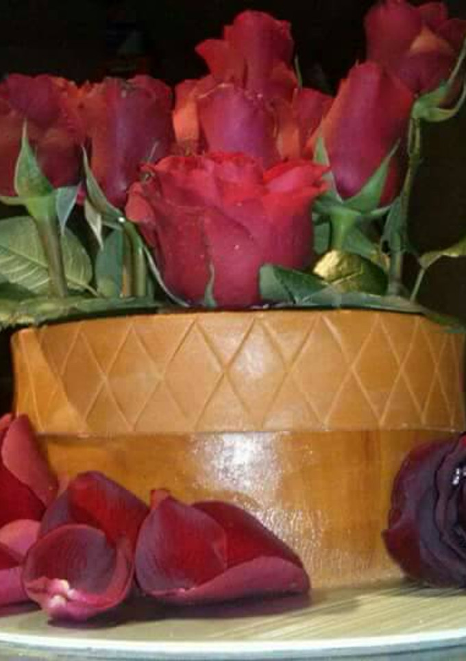 Una foto de Pastel decorado con fondant