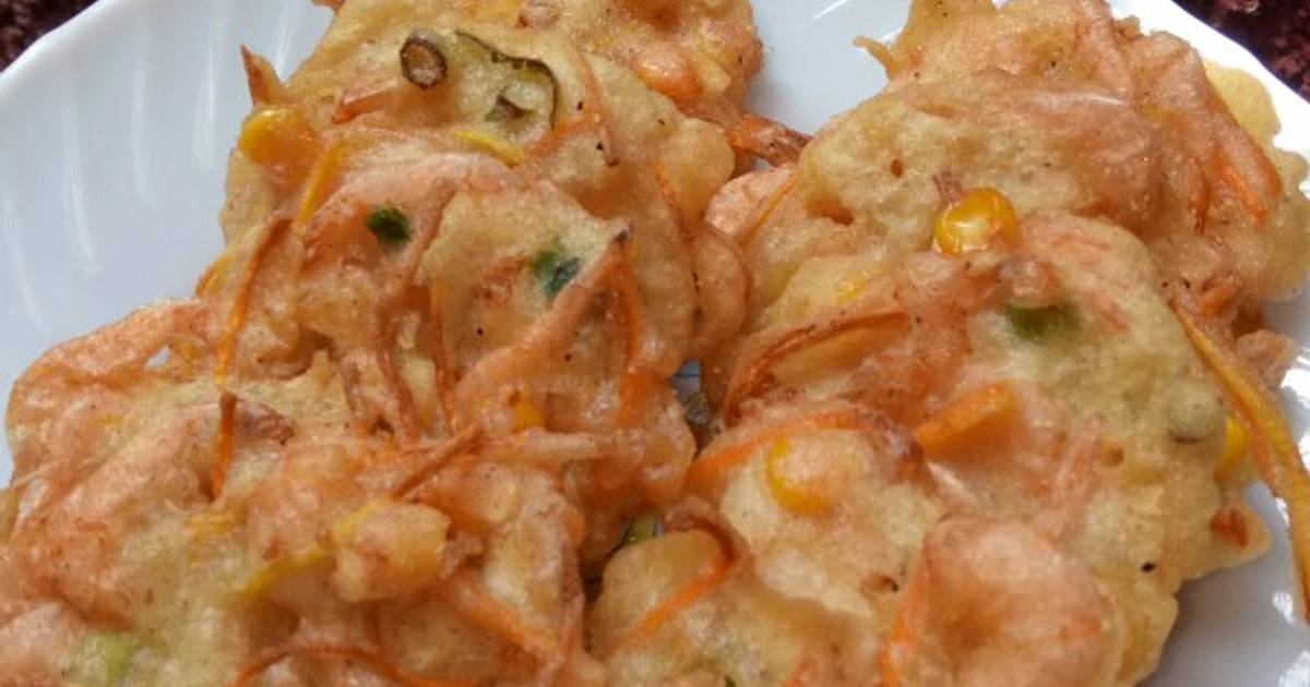  Resep  Bakwan  udang  jagung wortel  elsaapril1 oleh elsa 