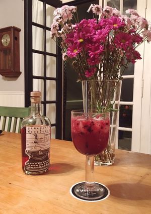 Una foto de Fruit Gin Cocktail