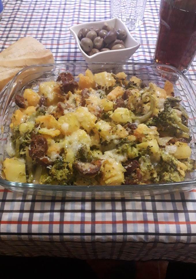 Una foto de Brócoli al curry