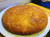 Tarta manzanas rallada invertida