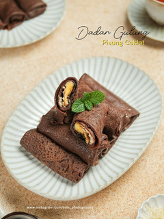 Foto resep Dadar Gulung Pisang Coklat