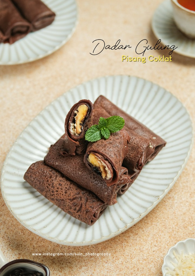 Foto resep Dadar Gulung Pisang Coklat