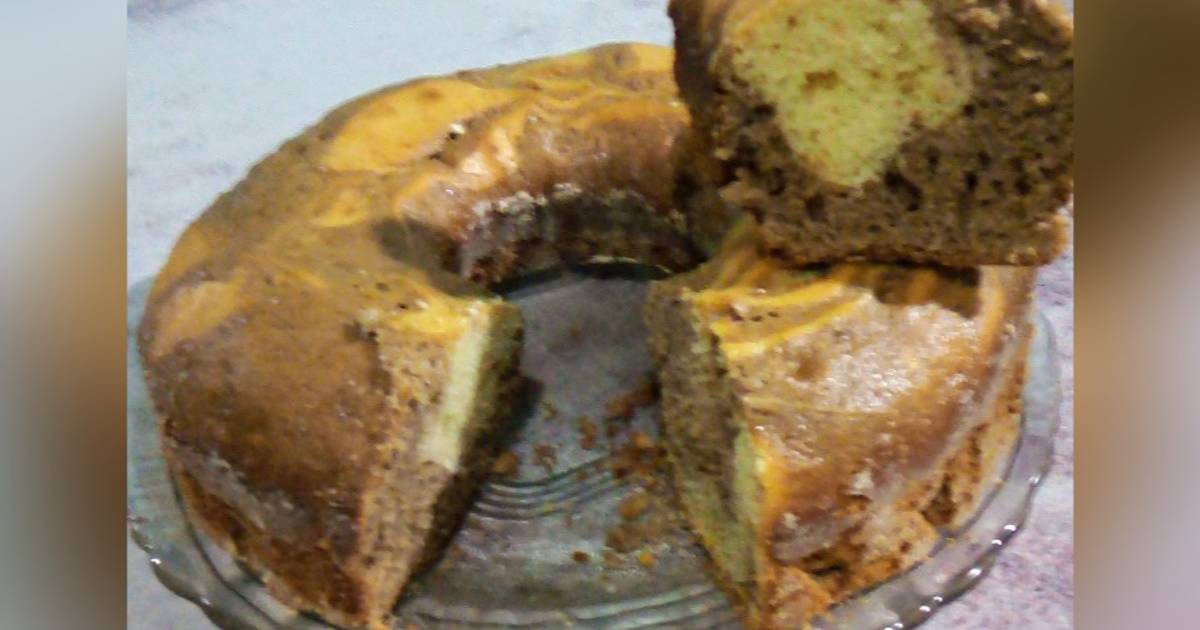 Budín marmolado Receta de Roo Galban- Cookpad