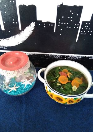 Foto resep Sayur Bening Kemangi - (Bayam Wortel Jagung Muda (Putren))
