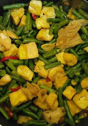 Foto resep Tumis Kacang Tahu