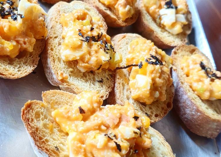 Spicy Mayo Bruschetta, Menu sarapan super gampang