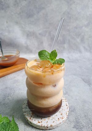 Foto resep Caramel Iced Coffee