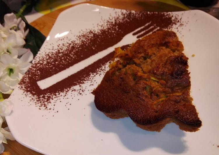 Tarta de zanahoria manzana