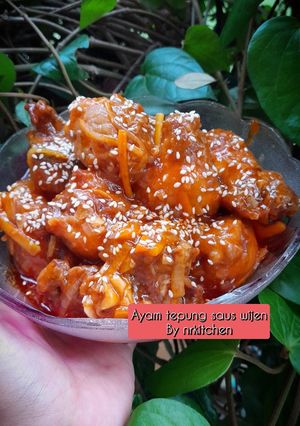 Foto resep Ayam krispy saus wijen