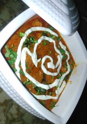 A picture of Butter Chicken #5weekschallenge.