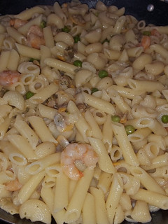 Una foto de Pasta a la marinera
