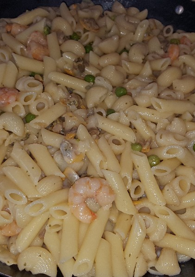 Una foto de Pasta a la marinera