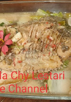 Foto resep Sup kepala ikan talas ala Cahaya Lestari