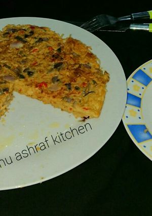 A picture of Indomie pizza.