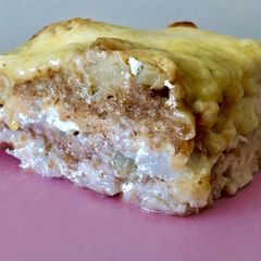 A picture of French Style - Cauliflower Layered Chicken Breast.