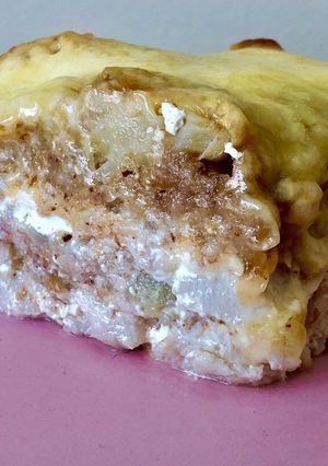 A picture of French Style - Cauliflower Layered Chicken Breast.